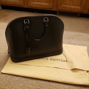 SOLD Louis Vuitton black epi gm